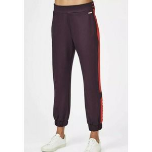 Sweaty Betty Craft 7/8 Track Pants Aubergine